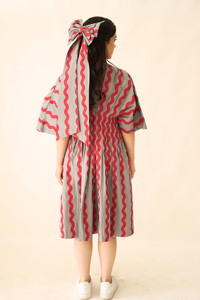The Tide Pleat Dress