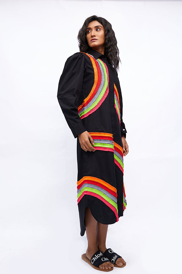 The Ivy Rainbow Long Dress