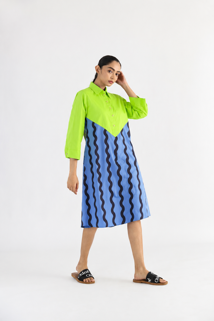V-Yoke Dress