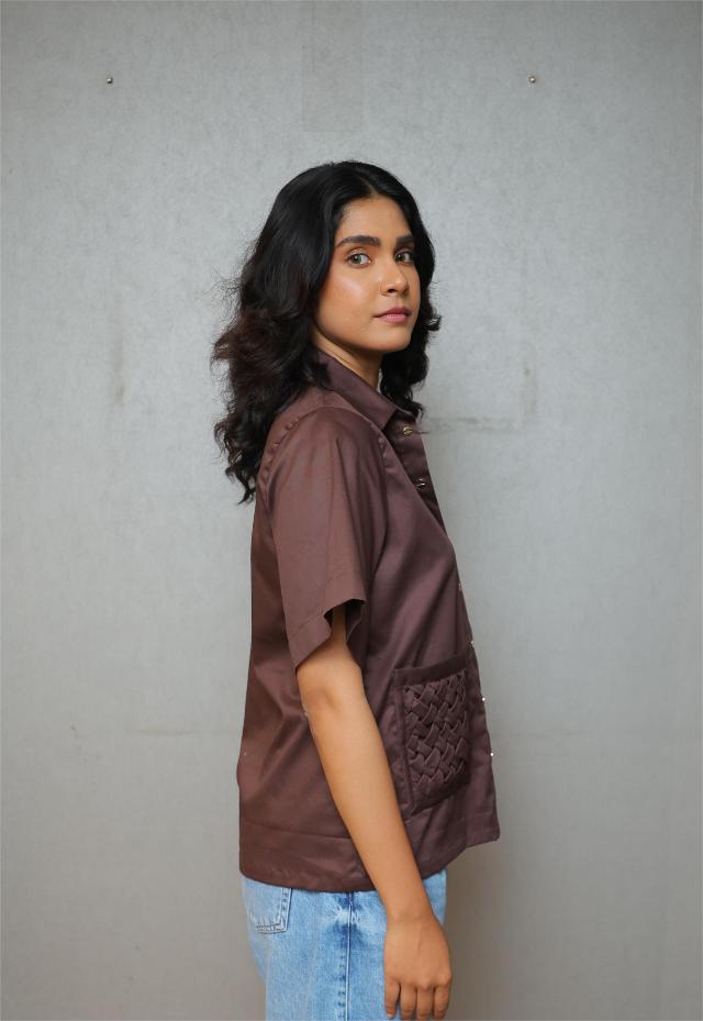 The Driftwood Textured Pocket Shirt
