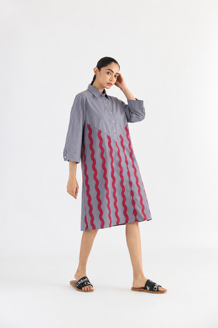 V-Yoke Dress
