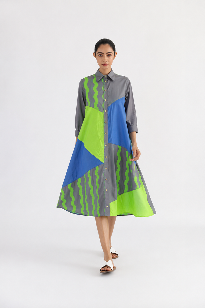Para Patch Dress