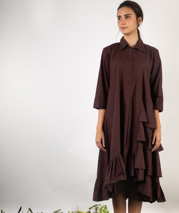 The Long Ruffled Dress