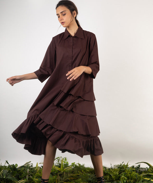 The Long Ruffled Dress