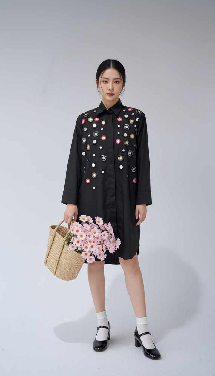 Three-Pleat Dress