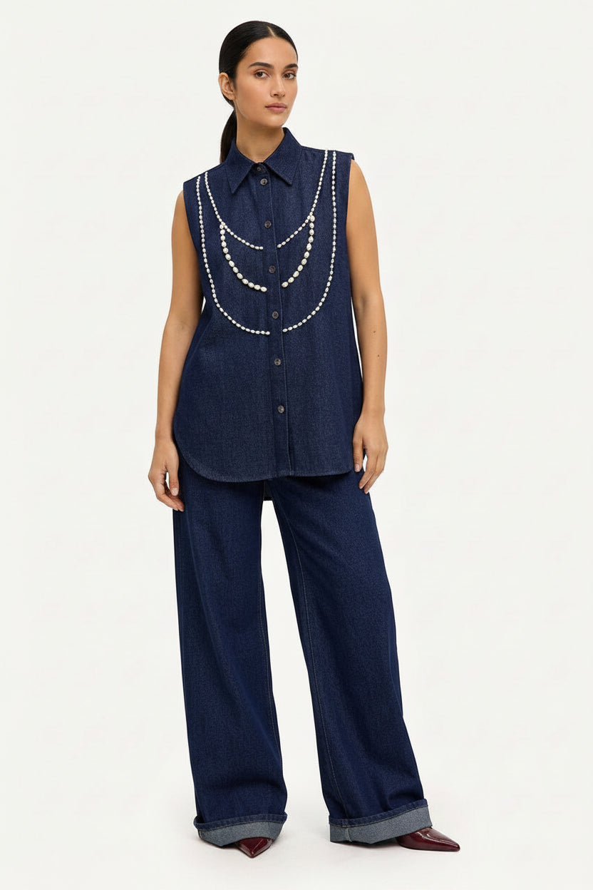 The Pearl Noir Shirt