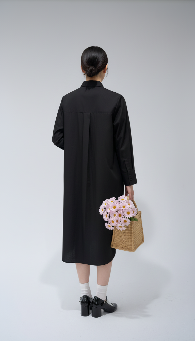Three-Pleat Dress