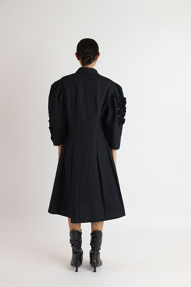 Pleated Waist Dress