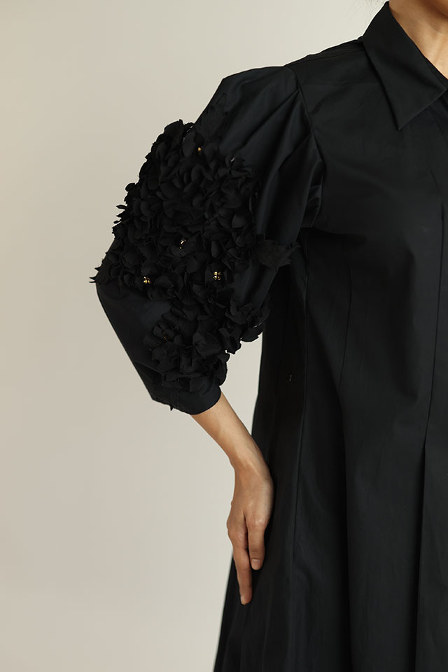 Pleated Waist Dress