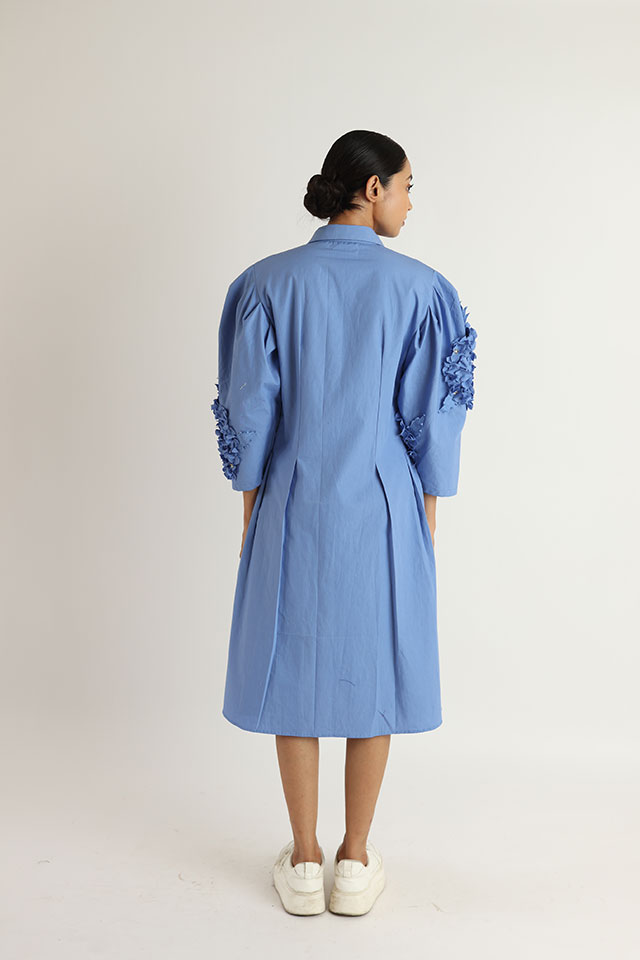 Pleated Waist Dress