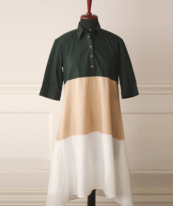 The Three Colour Dress
