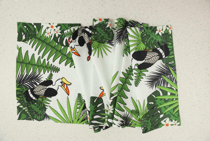 The Runner-Tropical Hornbill Print